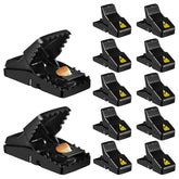 Feeke mouse trap with no-touch design captures mice safely and cleanly.