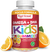 Feel Great Vitamin Co complete DHA gummies in bottle for kids