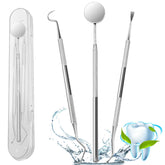 Feiccier dental mirror for easy oral inspection and plaque viewing.
