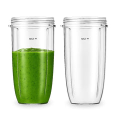 Feilifan 32 oz cup for NutriBullet compatibility, durable and dishwasher-safe.