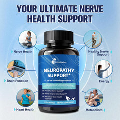 Femmetra Nerve Support bottle on wood for routine care