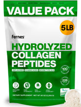Fernes Collagen powder tub with a neutral flavor for easy daily use.