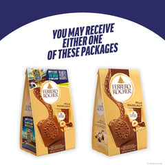 Milk chocolate coating on Ferrero Rocher delivers a smooth bite