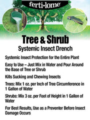 Fertilome Tree & Shrub Drench base-application protects roots and surrounding soil