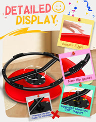 FERUERW spinning chair anti slip base keeps kids steady while spinning
