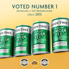 Fever-Tree Ginger Ale high carbonation for a crisp finishing touch.