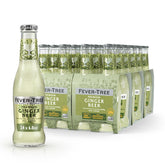 Fever-Tree Premium Ginger Beer bottles in side view, ideal for bold mixers