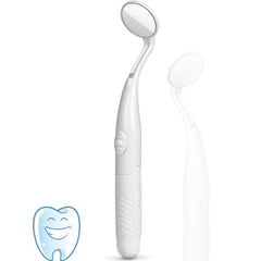 ffresiss dental mirror with LED illuminates hard-to-see areas for thorough inspection.