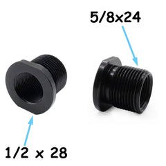 Ficero 2-pack with thread protectors and crush washers for ready installation
