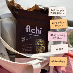 Fichi bites on a charcuterie board, ideal for wine nights