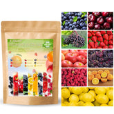 Ficoszo 1200+ mix fruit seeds collection for home garden planning and diverse harvest