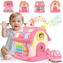 Fidecexv Montessori musical house engages toddlers with sensory learning through interactive play
