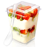FIFWVGP dessert cups with lids for mess-free party servings