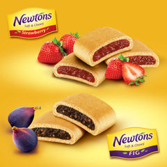 Fig Newtons fig cookies close-up highlighting fruit filling and texture.