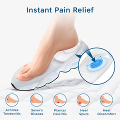 Figly gel pads close-up showcasing medical-grade silicone and durable comfort.
