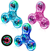 Figrol fidget toys 3-pack glowing spinner for focused play and sensory fun