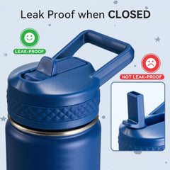 Fijinhom vacuum insulated bottle keeps drinks cold for 24 hours.