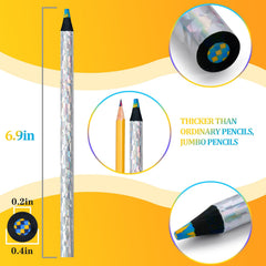 FilmHOO pencil caps close-up showing cute animals for easy color differentiation.