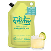 Filthy Food margarita mix 32oz pouch ready for easy, restaurant-quality cocktails at home