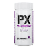 FINAFLEX PX Pro Xanthine bottle front view highlighting energy-boosting formula.