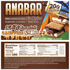 Anabar bar in a lunchbox, protein-rich snack ready to go.