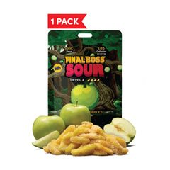 Final Boss real dried fruit texture highlighting natural flavor without artificial colors.
