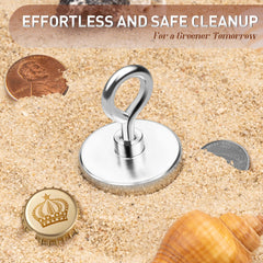 FINDMAG magnet with 1.42 inch bottom diameter for strong grip
