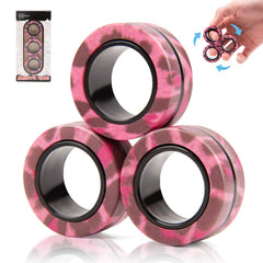 Finger Rock magnetic ring close-up showing smooth surface and durable construction for daily use.