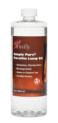 Firefly Fuel bottle pour showing controlled use and clean burn