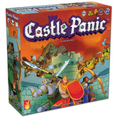 Castle Panic 2nd Edition box art by Fireside Games, ideal for family game nights.