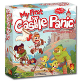 Fireside Games' My First Castle Panic: kids engaging in cooperative play to defend the castle.