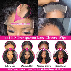 FIRIEYA wig with baby hairs around hairline for realism