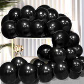 Firomi black balloons 12in 100pack for vibrant party arches.