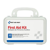 First Aid Only 6060 case open for quick access and organized supplies.