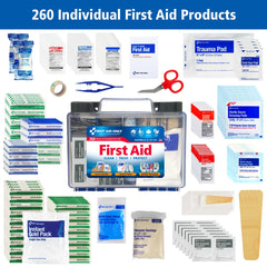 First Aid Only 91248 burn cream packets ready for minor injuries