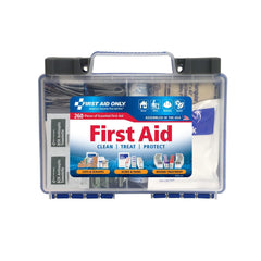 First Aid Only 91248 OSHA kit case open for quick access during emergencies