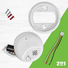 First Alert SMICO100-AC latching indicator highlights the triggering unit clearly