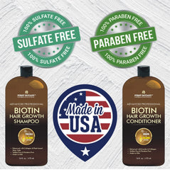 Creamy lather from First Botany Biotin Shampoo.