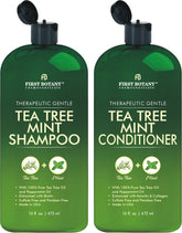 First Botany Tea Tree Mint Shampoo bottle for refreshing cleanse and scalp comfort.