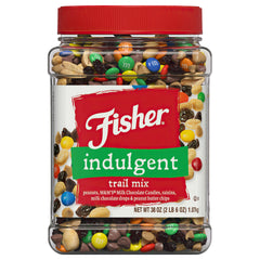Fisher Snack Indulgent Trail Mix peanuts for on-the-go snacking