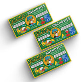 Fishwife Cantabrian Anchovies pack showing premium, sustainable quality.