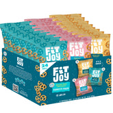 FitJoy Dijon Mustard Pretzel Twists 24-pack on the go flavor variety