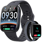 Fitpolo smartwatch with 1.85-inch AMOLED screen for clear daily viewing