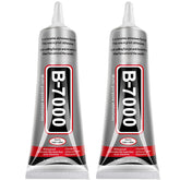 FITTDYHE B7000 glue packaging shows a clear, versatile adhesive for crafts and repairs.
