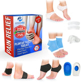 Fittest Pro plantar fasciitis kit packshot showing full set for arch and heel support