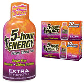 Five-hour ENERGY Hawaiian Breeze energy shot bottle ready for quick alertness on the go