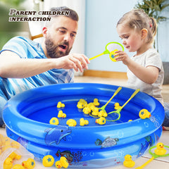 FIVEDAOGANG 20 numbered ducks for matching and counting activities
