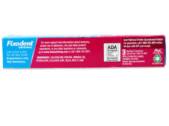 Mint-scented Fixodent offers fresh breath during daily activities.