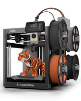 FLASHFORGE AD5X enabling vibrant multi-color printing for detailed models