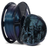 FLASHFORGE Rapid PLA burnt titanium spool for vibrant, stable extrusion.